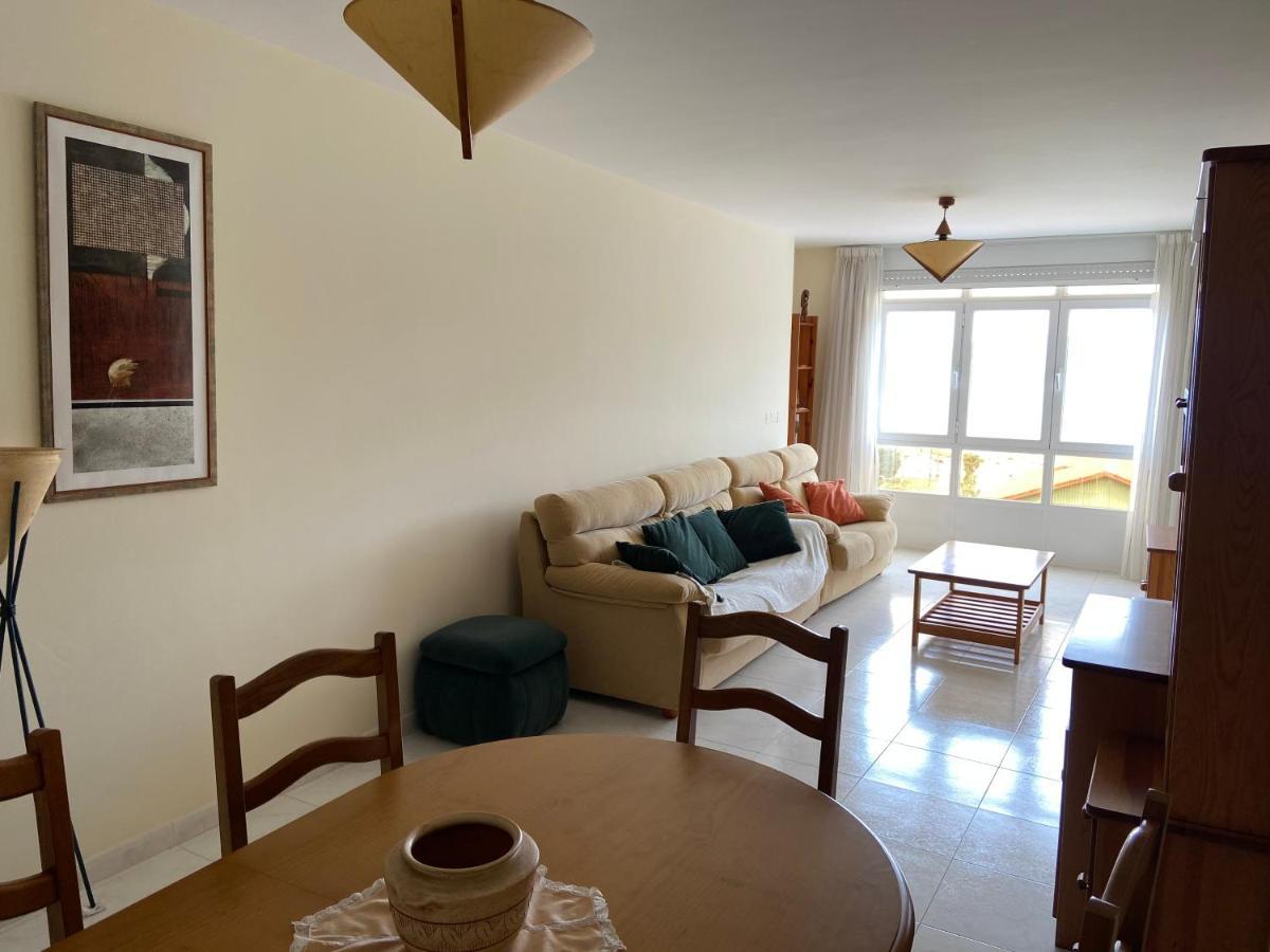 Apartamento En Primera Linea De Playa En Laxe Bagian luar foto